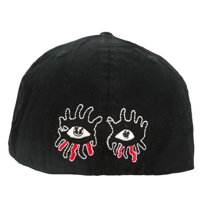 Alice Cooper Embroidered Dipping Logo Baseball Cap Back