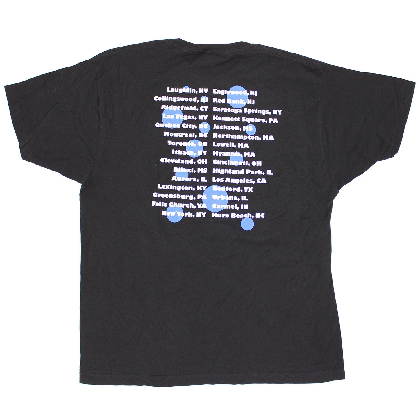 Buddy Guy Blue & Gray Tour Tee (Laughlin, NV - Kure Beach, NC) T-shirt