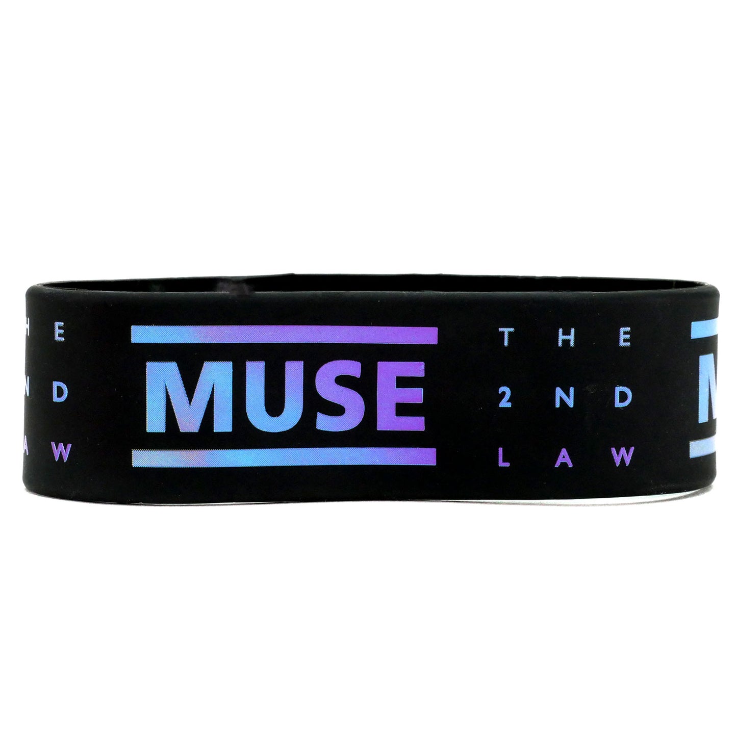 Muse The 2nd Law Rubber Bracelet Front