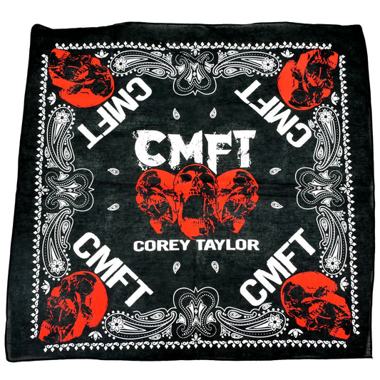 Corey Taylor CMFT UK Tour Bandana Front