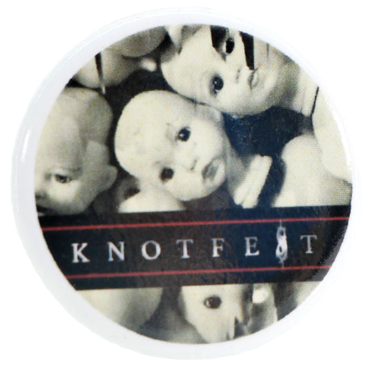 Slipknot Knotfest Doll Heads Button Front