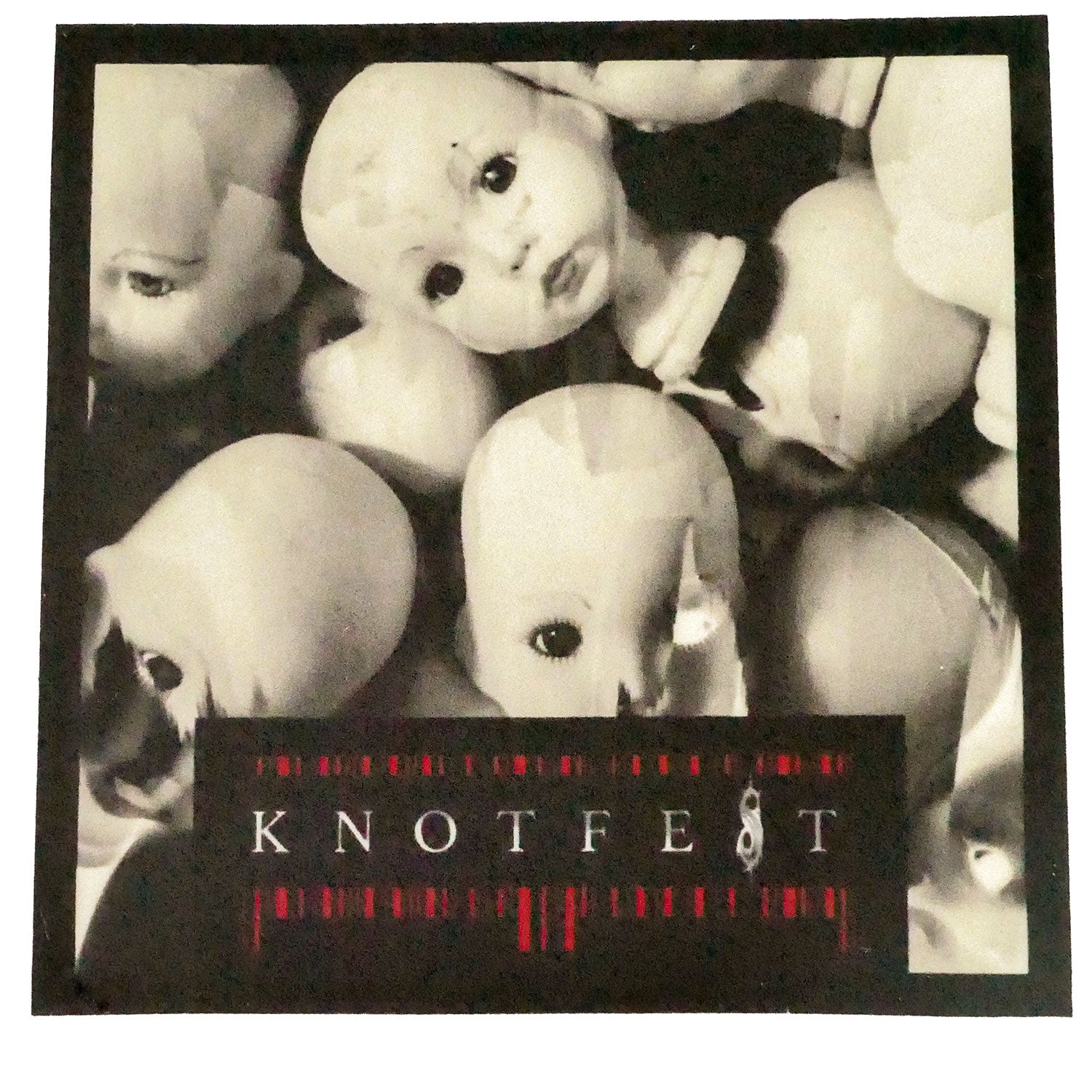 Slipknot Knotfest Doll Heads Sticker Front