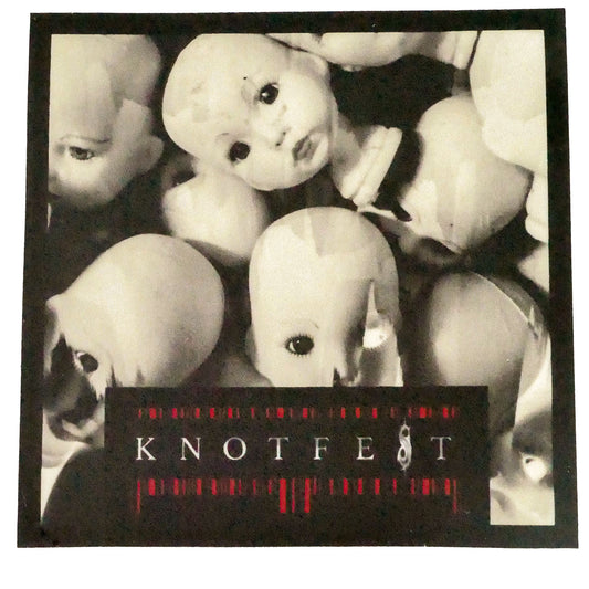 Slipknot Knotfest Doll Heads Sticker Front