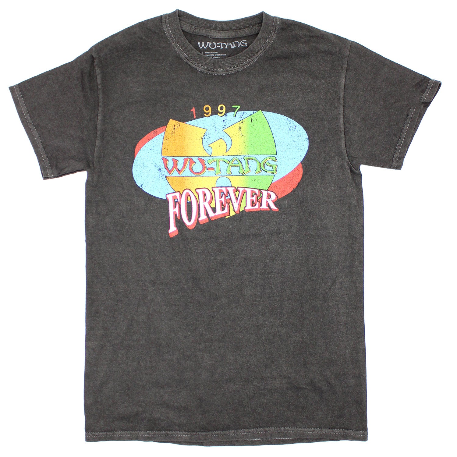 Wu Tang Clan 1997 Forever Stonewash Tee Vintage T-shirt Front