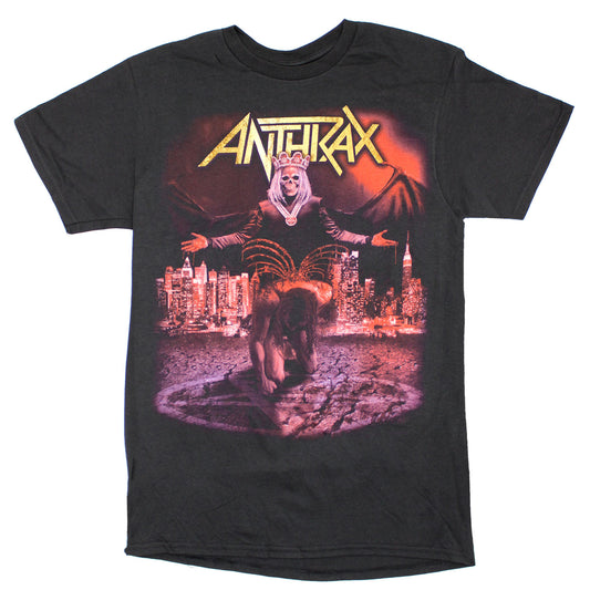 Anthrax Bloody Wings 2017 Tee (Montclair, NJ - Oshkosh, WI) T-shirt Front