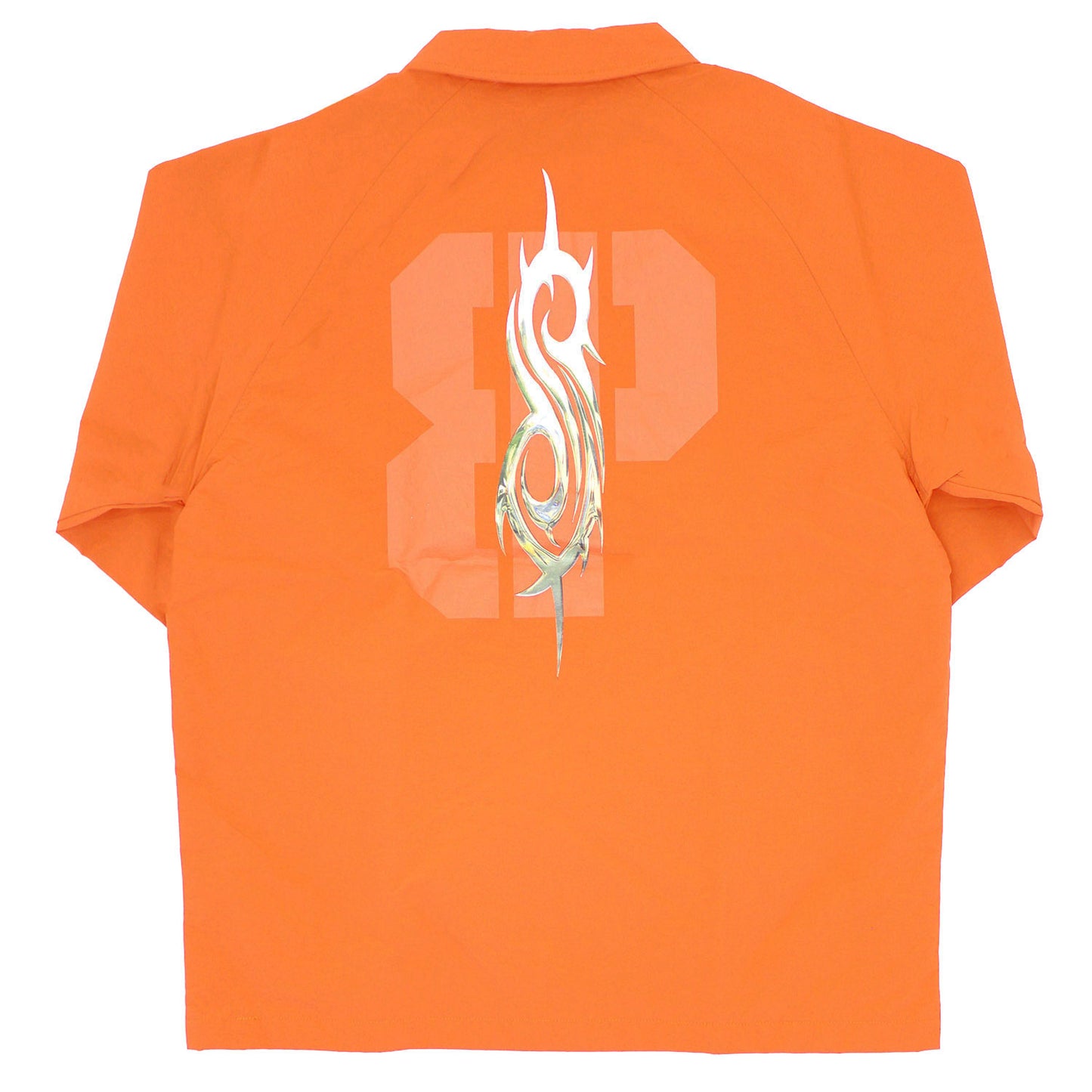 Slipknot x Brooklyn Projects Windbreaker - Orange Windbreaker Back