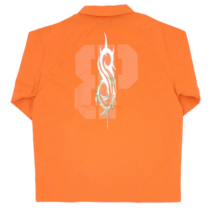 Slipknot x Brooklyn Projects Windbreaker - Orange Windbreaker Back