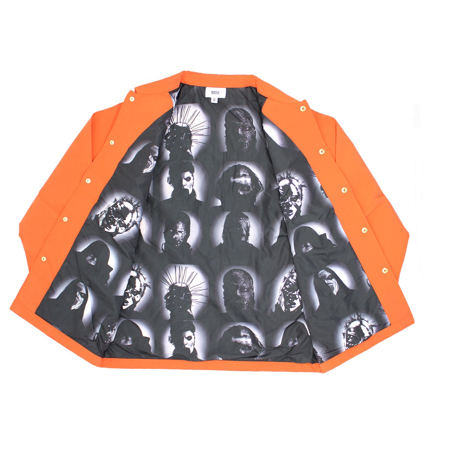 Slipknot x Brooklyn Projects Windbreaker - Orange Windbreaker Alt 2