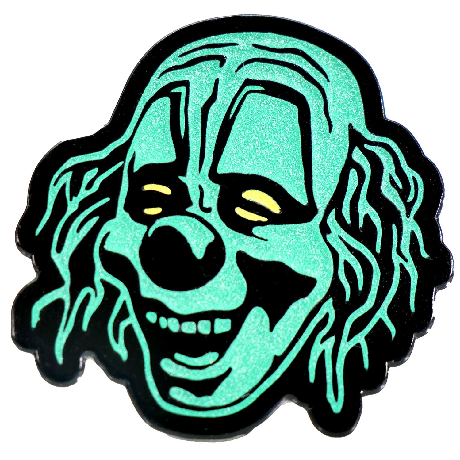 Slipknot Clown Glow In The Dark Lapel Pin Pewter Pin Badge