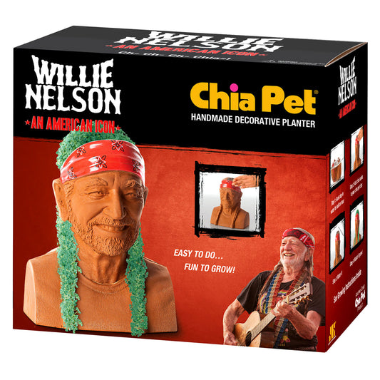 Chia Pet - Willie Nelson by NECA Sculpture Front