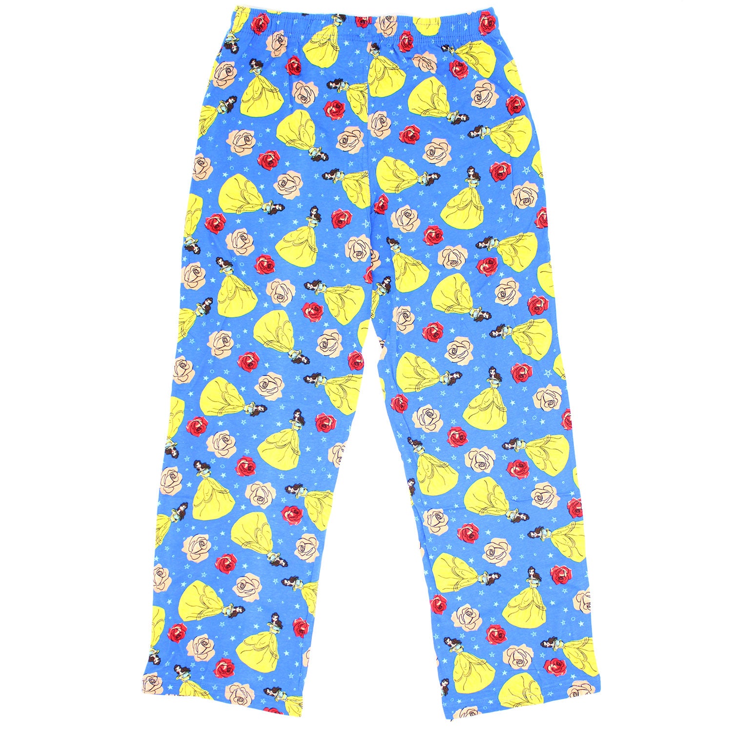Beauty And The Beast Belle & Roses Toss Lounge Pants Back