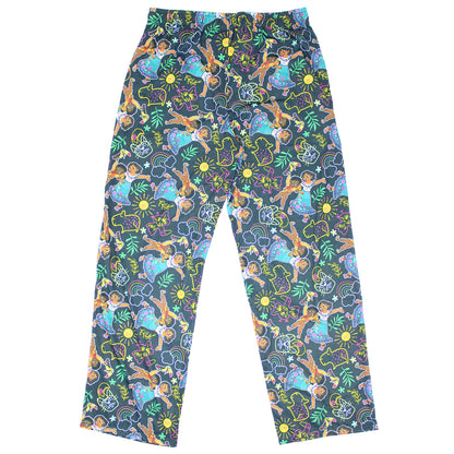 Encanto Family Doodle Toss W/ Shoelace Drawcord Lounge Pants Back