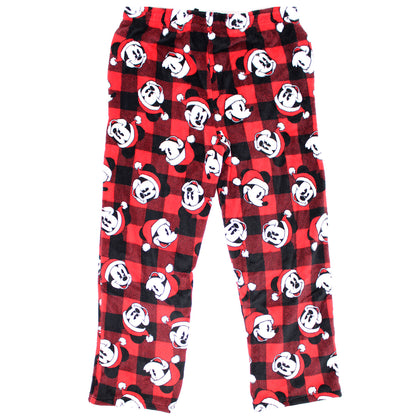 Mickey Mouse Santa Mickey Buffalo Toss Lounge Pants Back