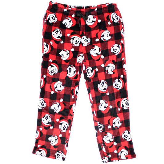 Mickey Mouse Santa Mickey Buffalo Toss Lounge Pants Front