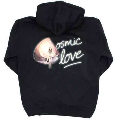 Logo Zippered Hooded Sweatshirt