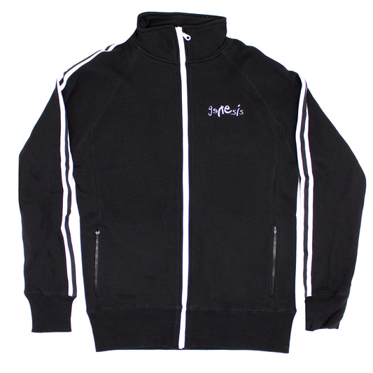 Genesis Embroidered Logo Track Jacket Jogger Sweatshirt Front