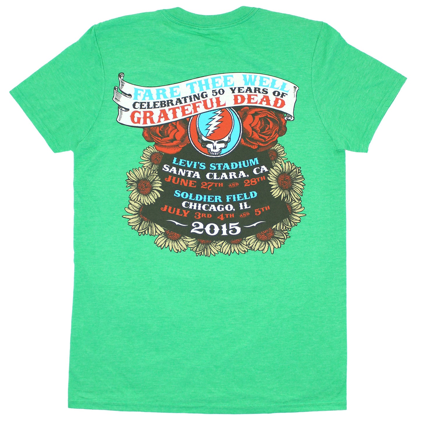 Fare Thee Well Celebrating 50 Years Of Grateful Dead 1965 2015 T-shirt