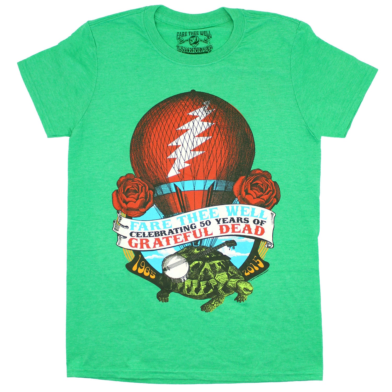 Fare Thee Well Celebrating 50 Years Of Grateful Dead 1965 2015 T-shirt