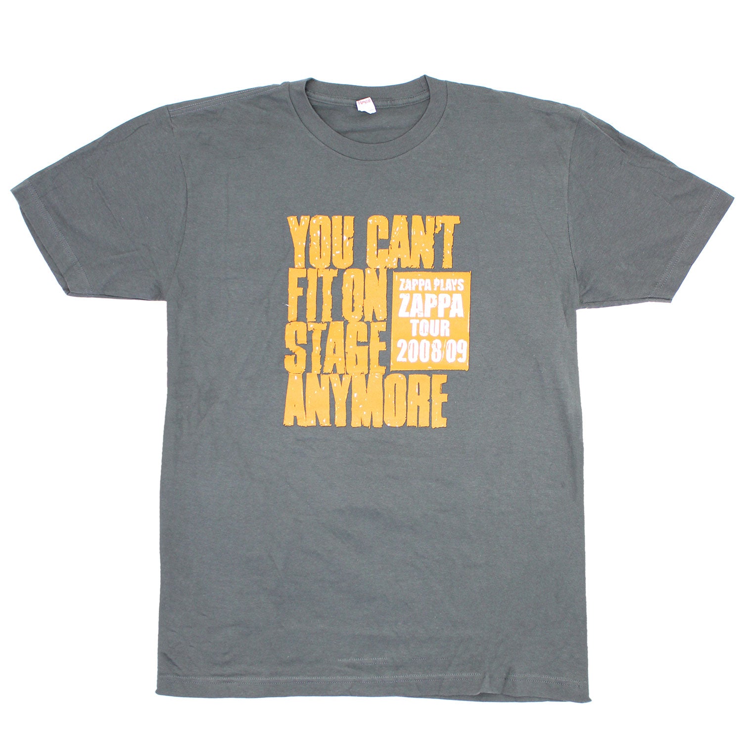 Zappa Plays Zappa Fit On Stage 30/1 Tee Slim Fit T-shirt Front