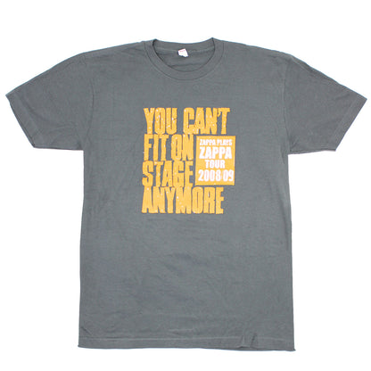 Zappa Plays Zappa Fit On Stage 30/1 Tee Slim Fit T-shirt Front