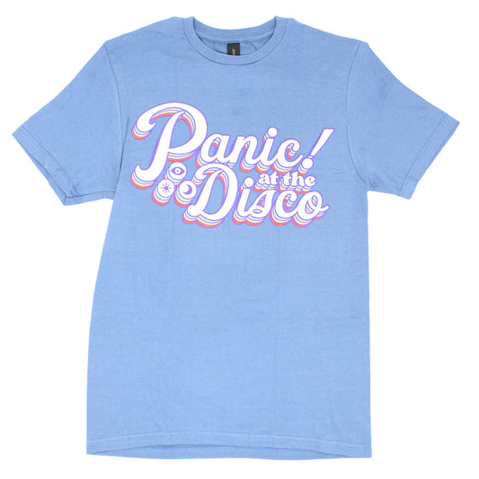 Panic! At The Disco Retro Logo T-shirt Front