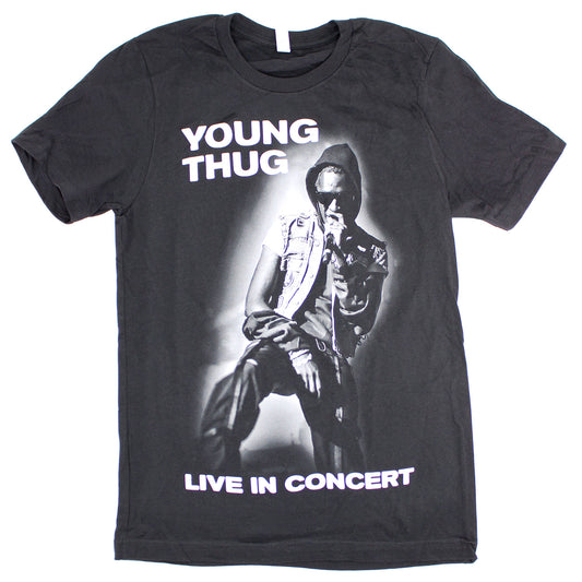 Young Thug B&W Concert Tour Tee T-shirt Front