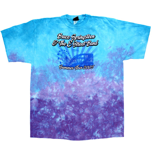 Bruce Springsteen Summer Tour 2003 Tie Dye T-shirt