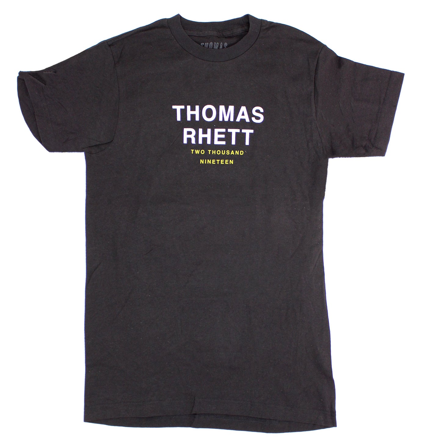 Thomas Rhett Big Yellow Square 2019 Tour Tee T-shirt Front