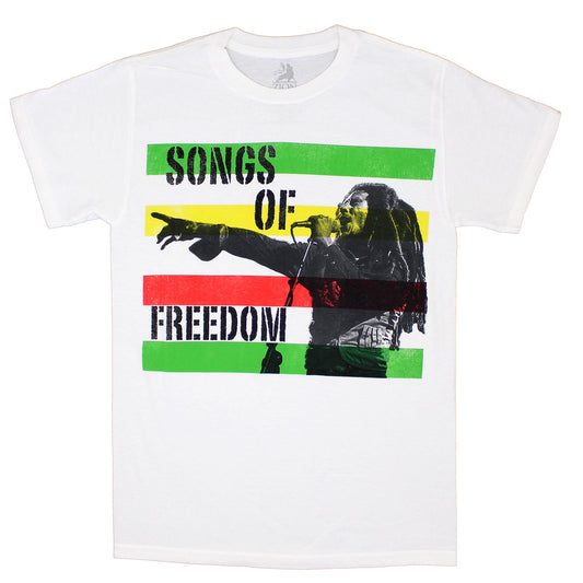 Bob Marley Songs Of Freedom T-shirt Front