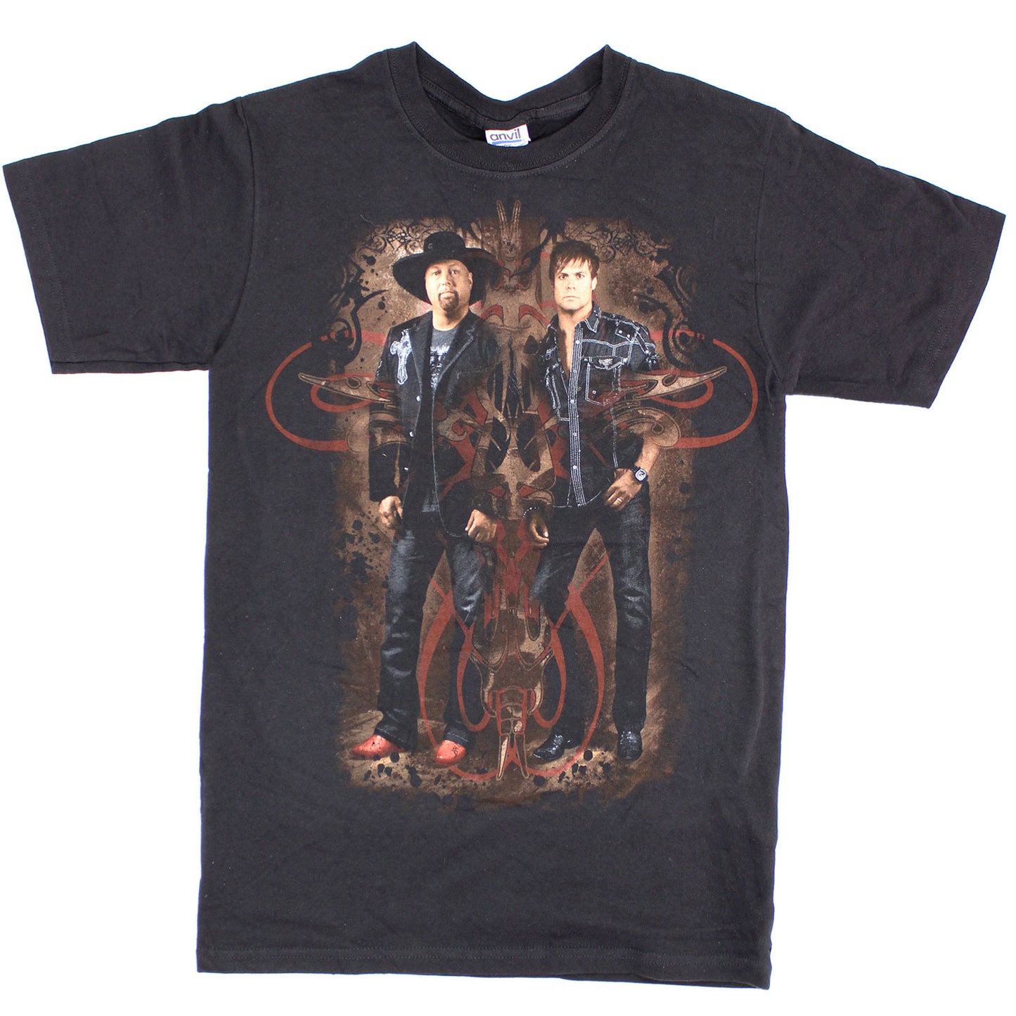 Montgomery Gentry Standing Live 2010 Tour Tee (Salt Lake City, UT - Henderson, NV) T-shirt Front