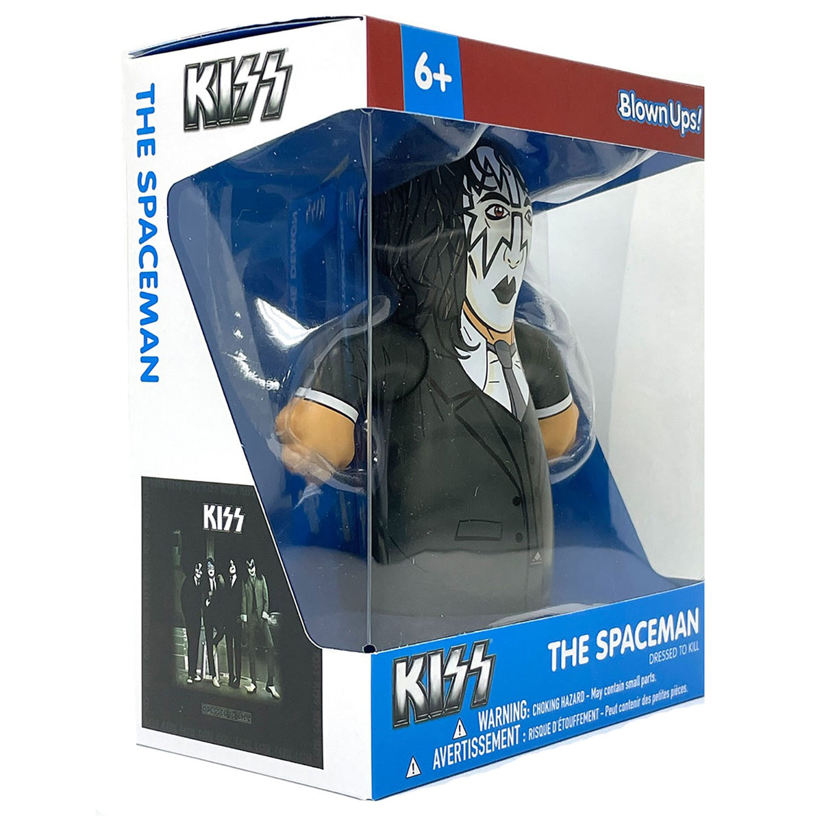 KISS The Spaceman Dressed To Kill Blown Ups! by Jabberwocky Toys Action Figure Back