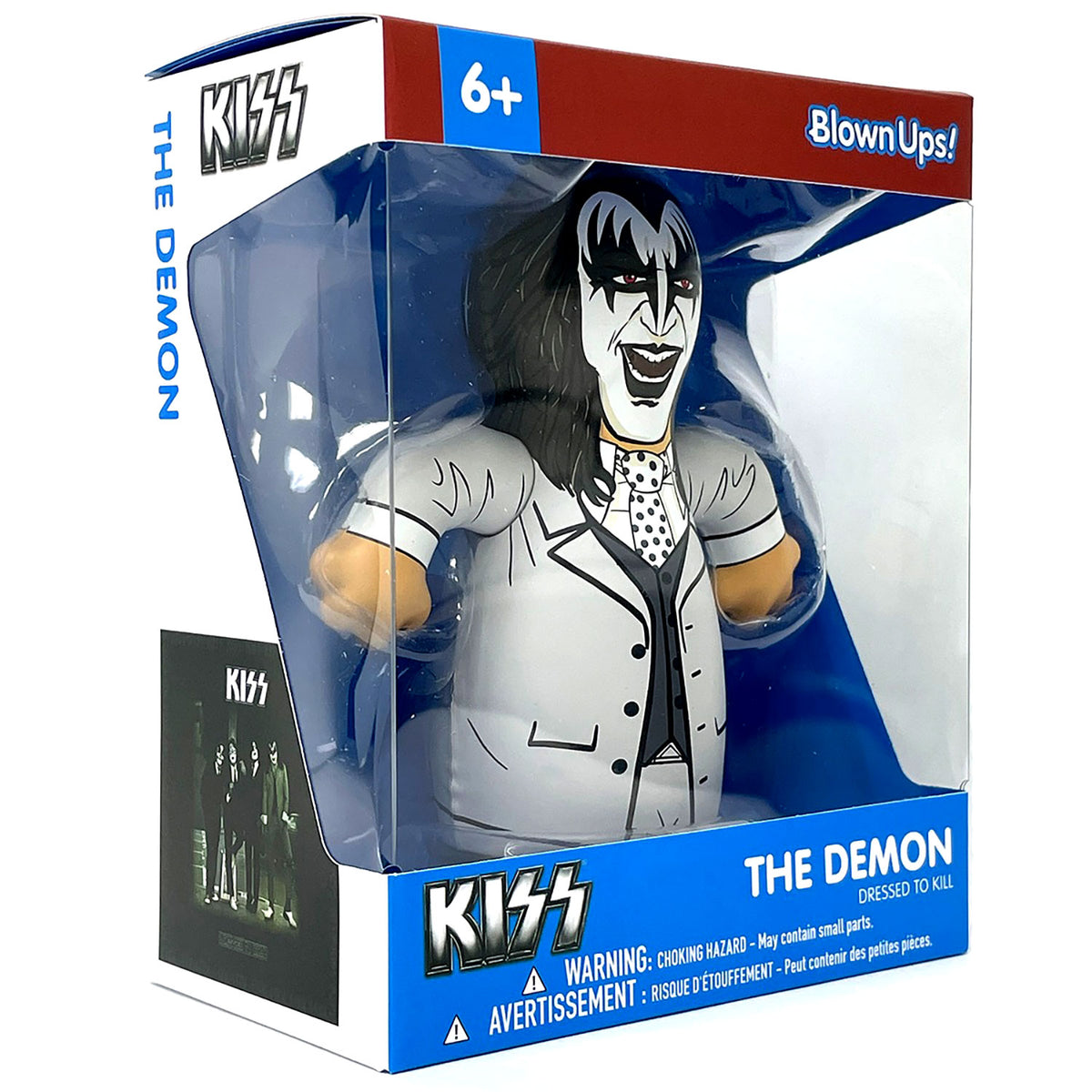 KISS The Demon Dressed To Kill Blown Ups! by Jabberwocky Toys Action Figure Back