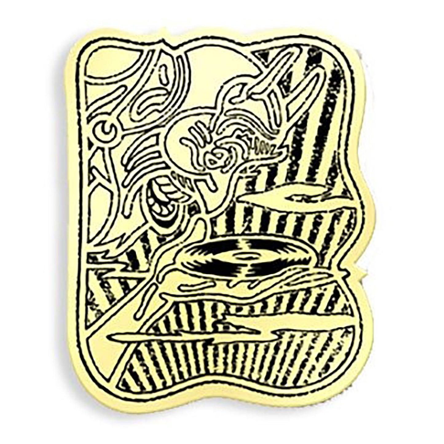 Black Sabbath John Van Hamersveld for Black Sabbath (1972) Pin by Yesterdays Pewter Pin Badge