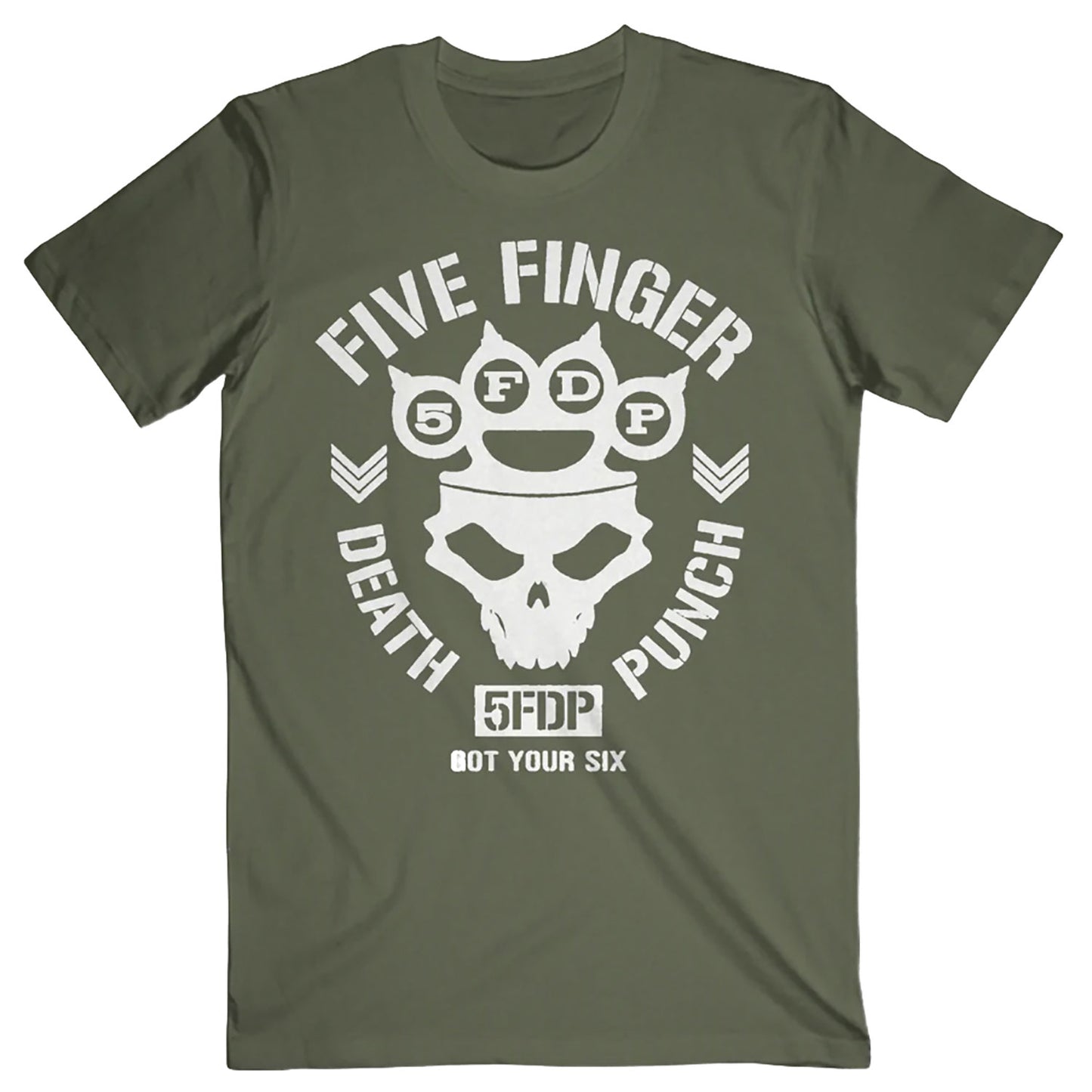 Five Finger Death Punch Knucklehead T-shirt Front