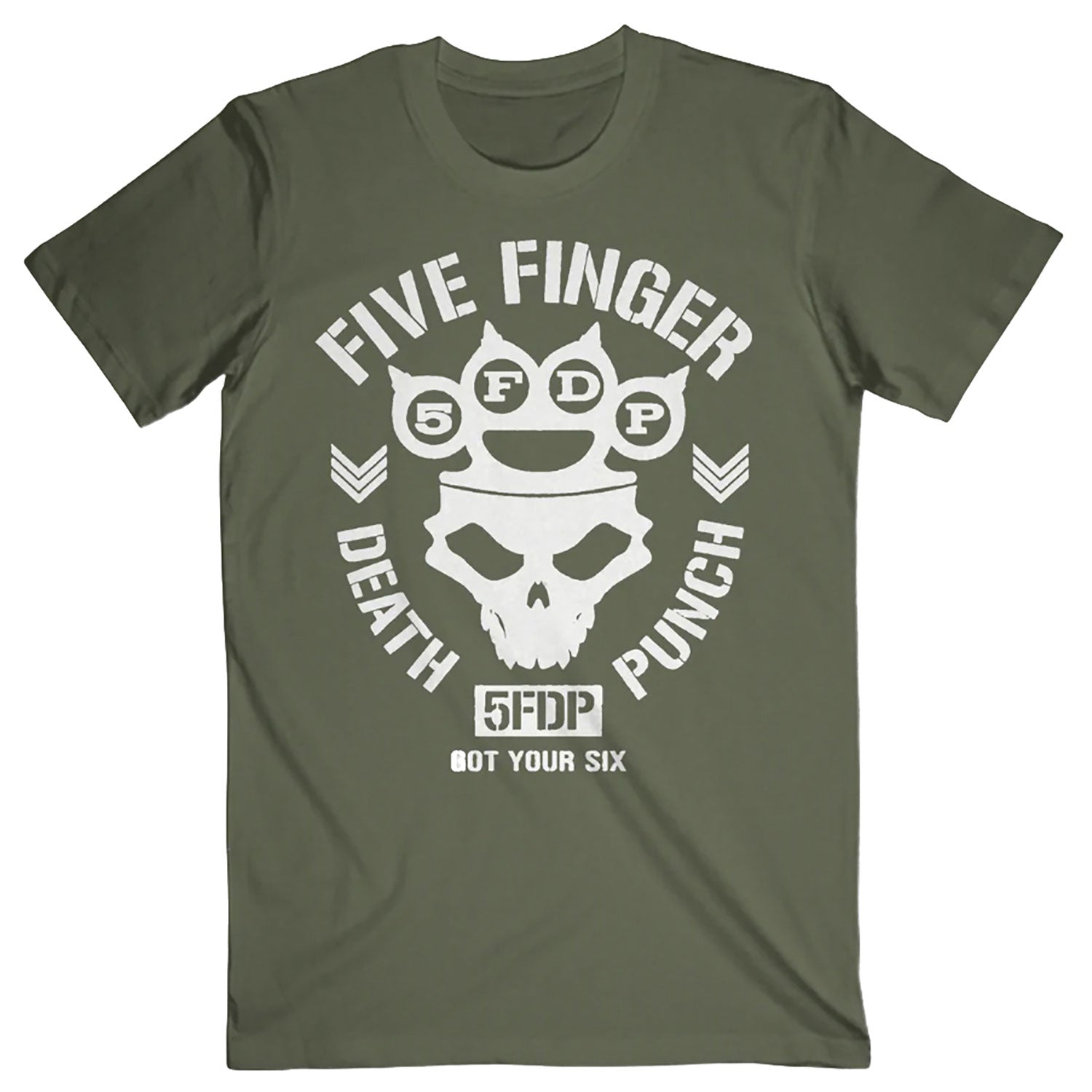 Five Finger Death Punch Knucklehead T-shirt Front