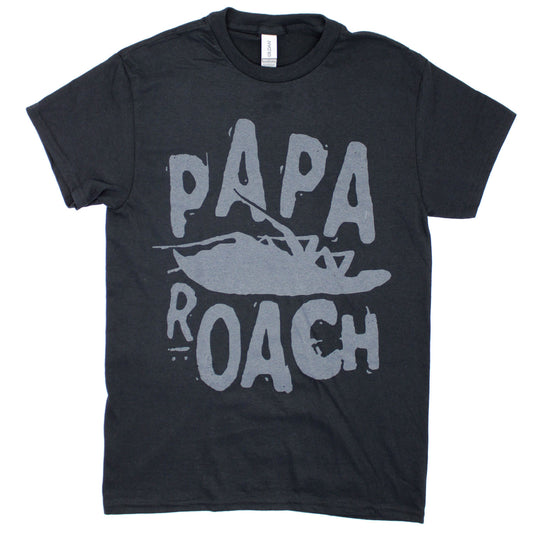 Papa Roach Black T-shirt Front