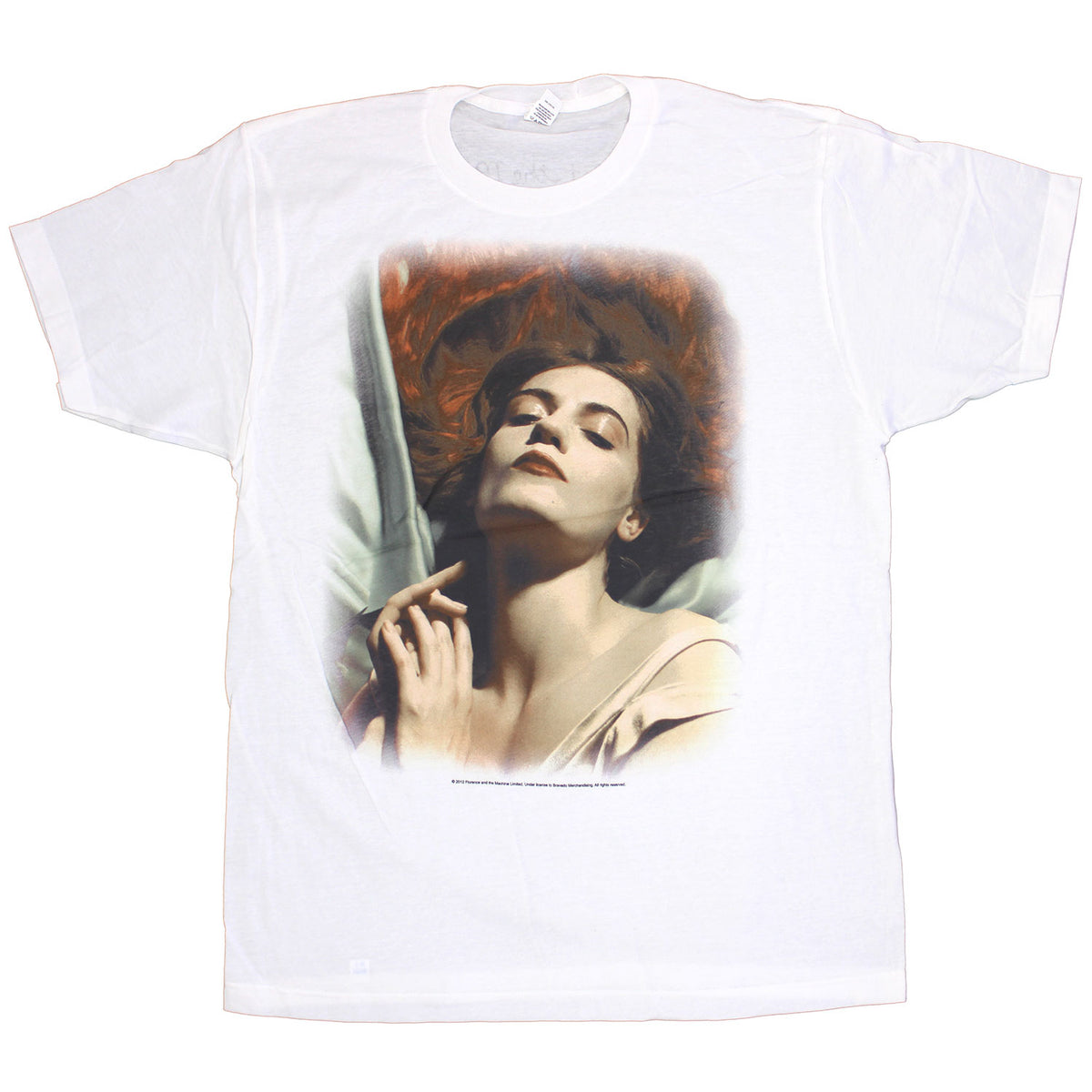 Florence + The Machine Photo Portrait 2012 Tour Tee (Mansfield - Austin) T-shirt Front