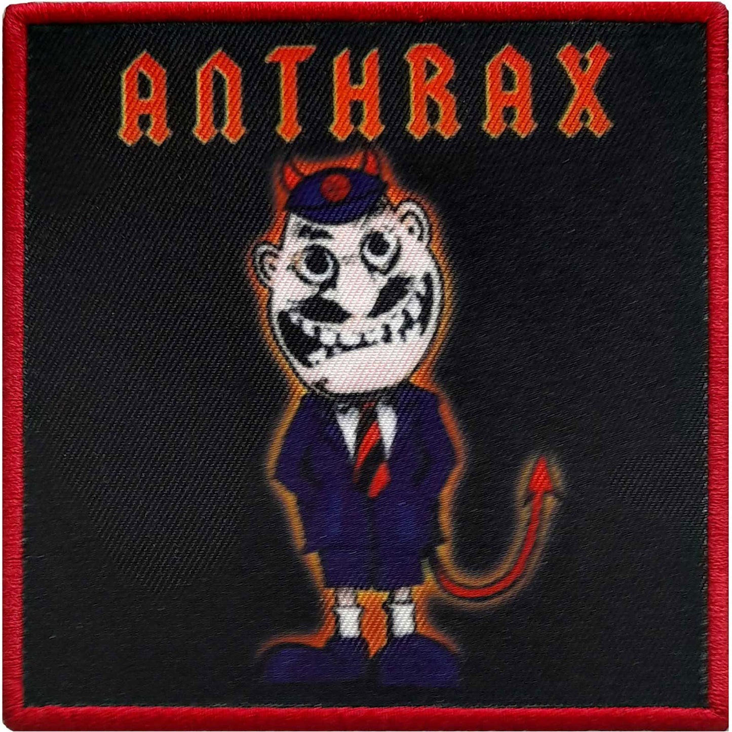 Anthrax Tnt Cover Woven Patch Front