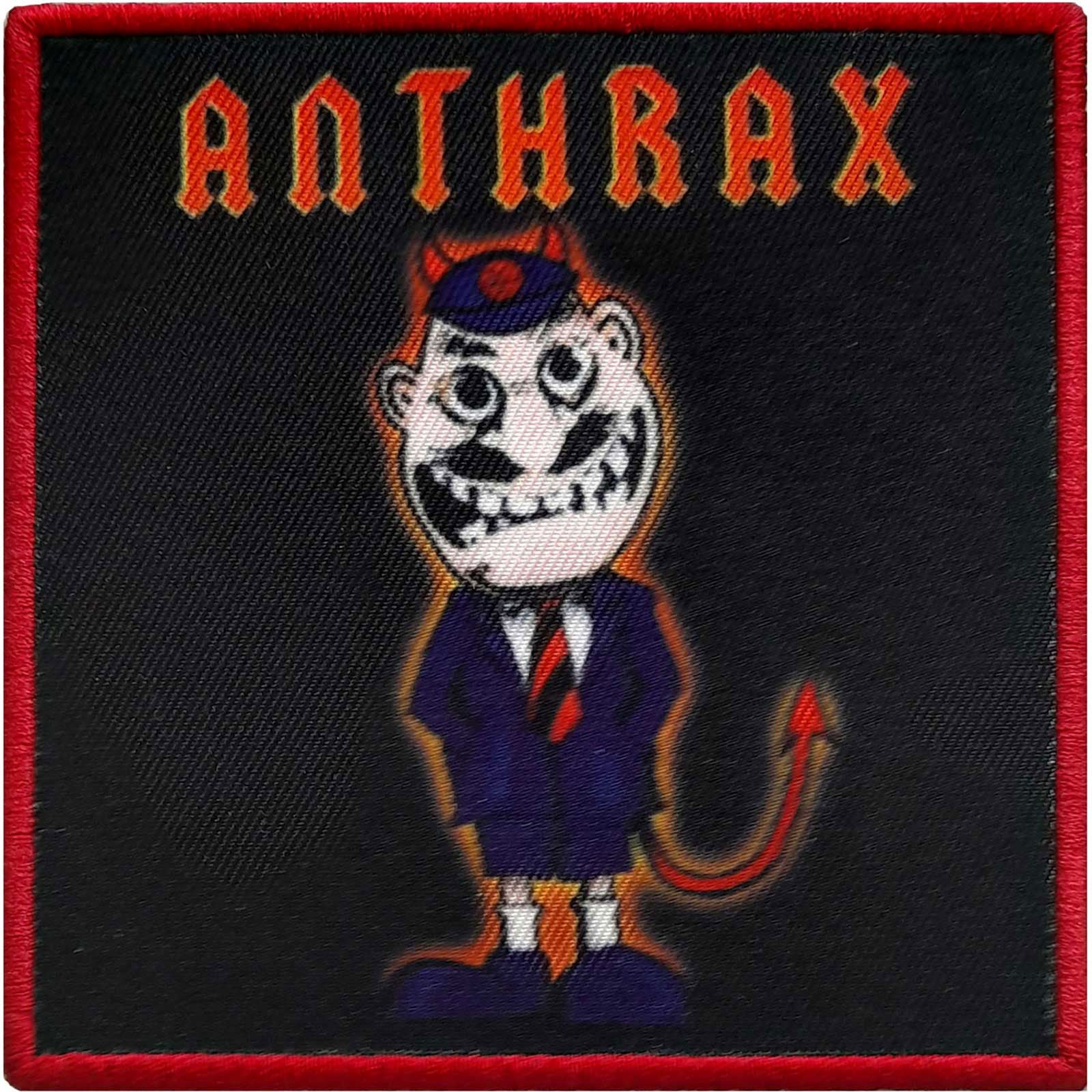 Anthrax Tnt Cover Woven Patch Front