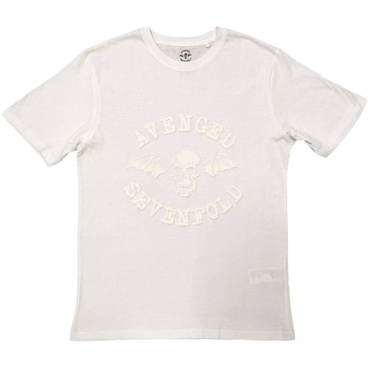 Avenged Sevenfold Classic Deathbat T-shirt Front