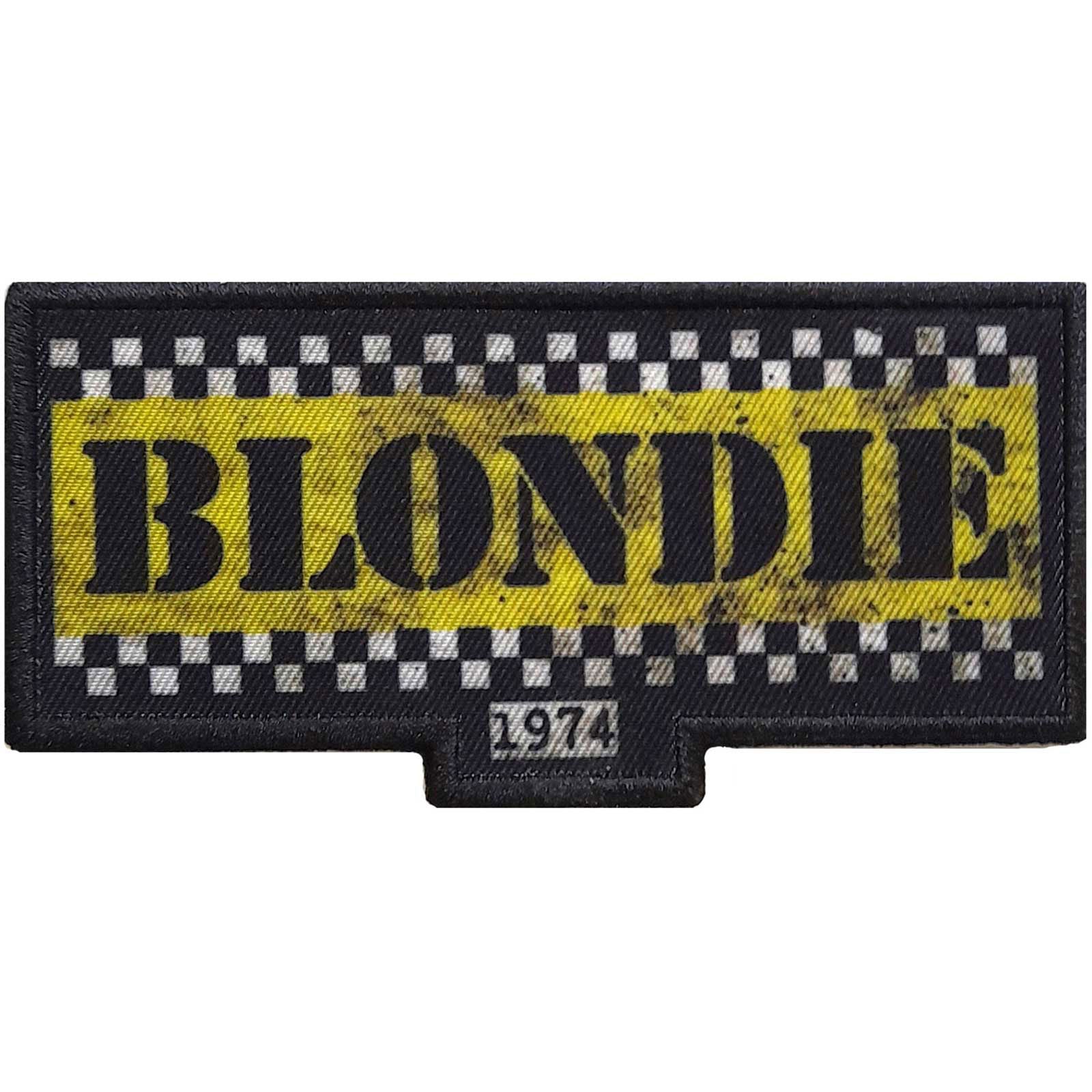 Blondie Taxi Woven Patch Front