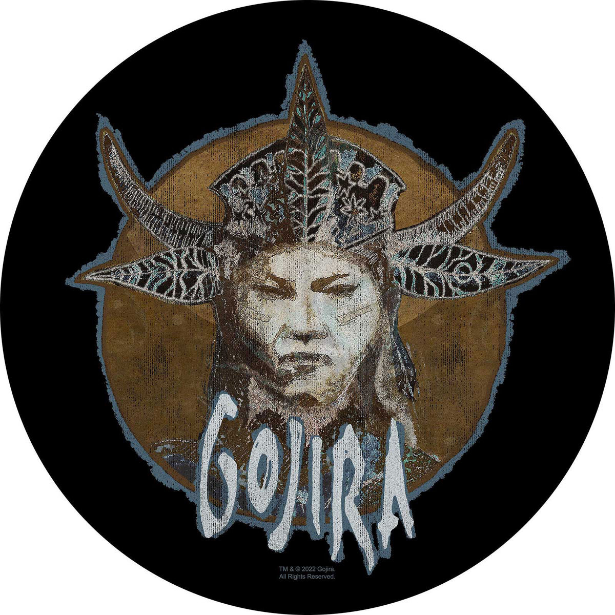 Gojira Fortitude Back Patch Front