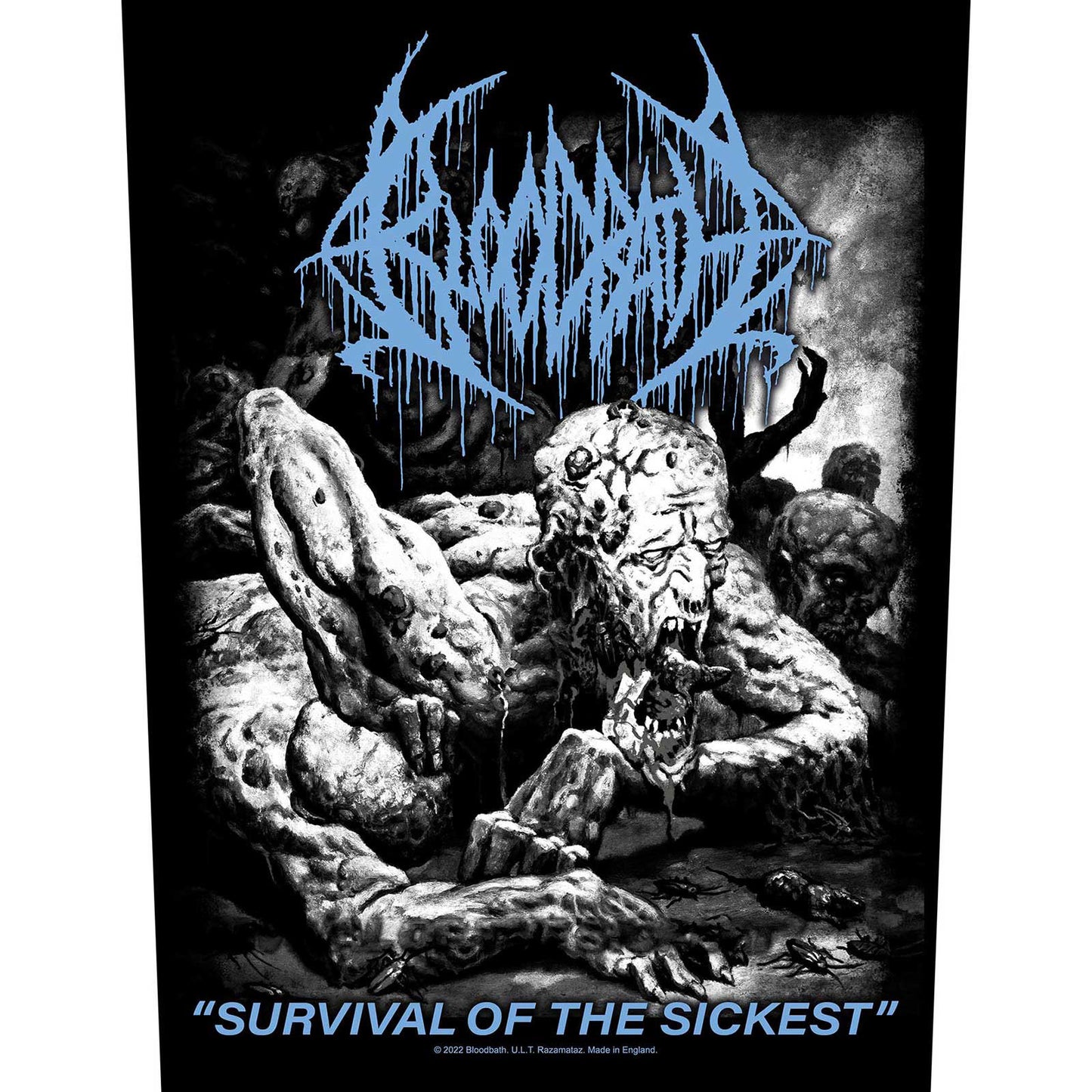 Bloodbath Survival Of The Sickest Back Patch Front