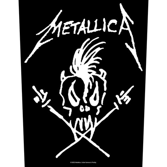 Metallica Scary Guy Back Patch Front
