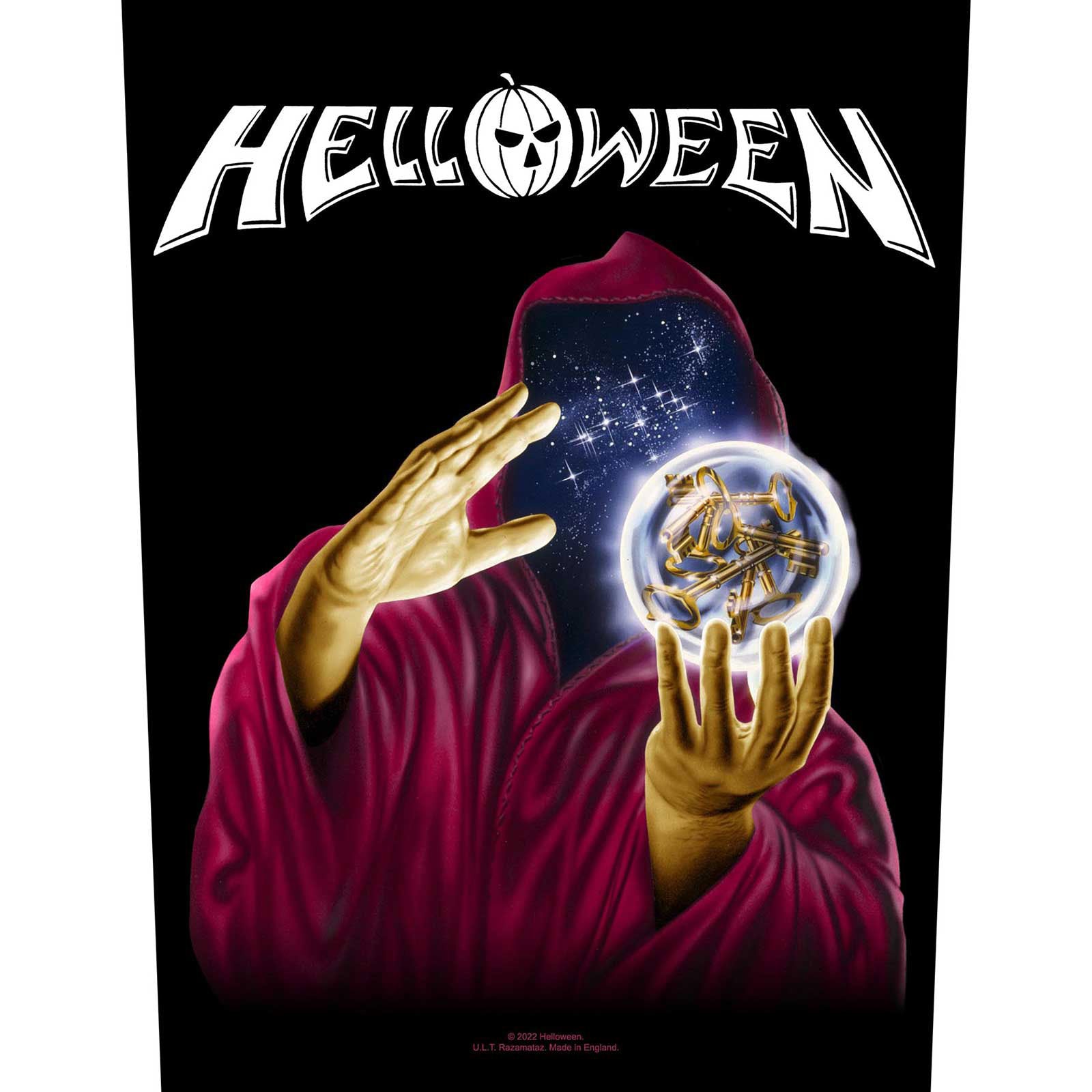 Helloween Keeper Of The Seven Keys Back Patch Front