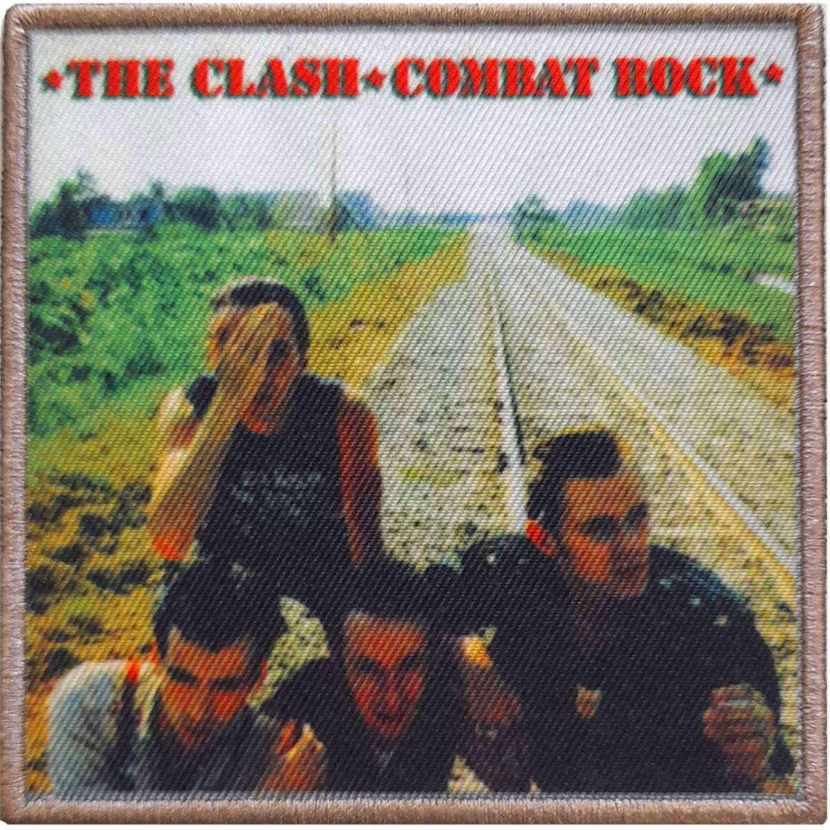 Clash Combat Rock Woven Patch Front