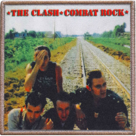 Clash Combat Rock Woven Patch Front