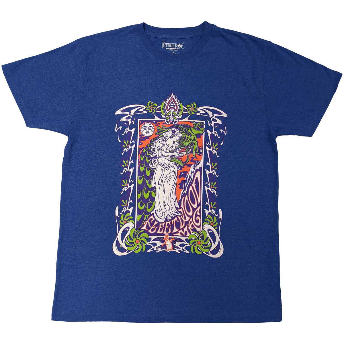 Fleetwood Mac Lady Lyre T-shirt Front