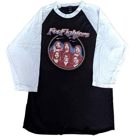 Foo Fighters Classic Photo Baseball Jersey Front