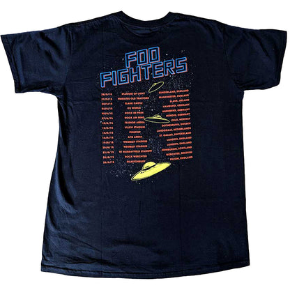 Foo Fighters Ufos 2015 European Tour T-shirt